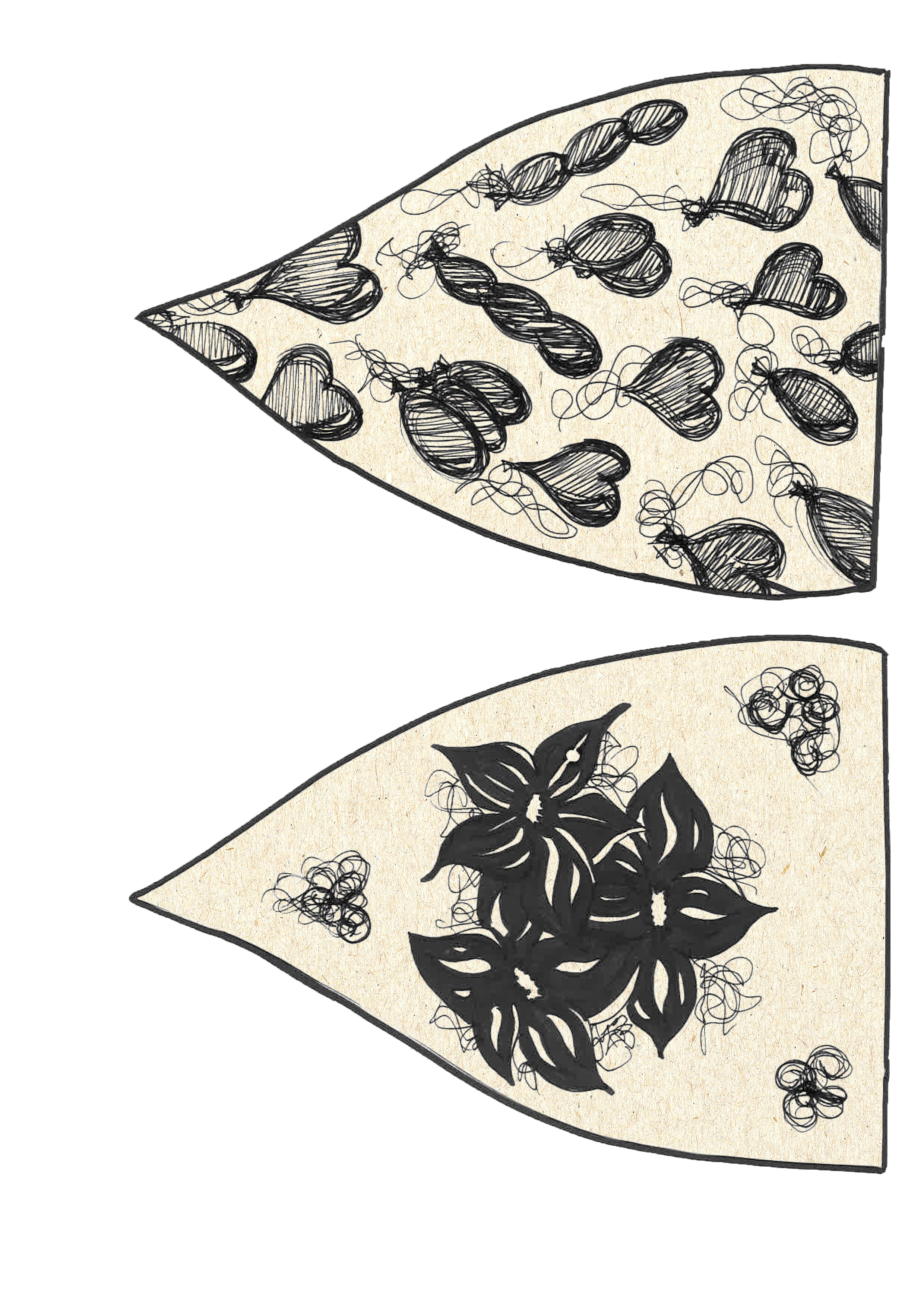 Fairy pattern bunting 2